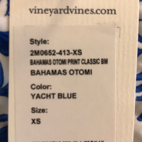NWT Vineyard Vines x-small bathing suit bottoms - Picture 2 of 3